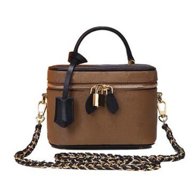 

Messenger Bags VANITY PM NICE Women Genuine Leather Handbag Purse Crossbody Shoulder BB Totes Bag, Khaki