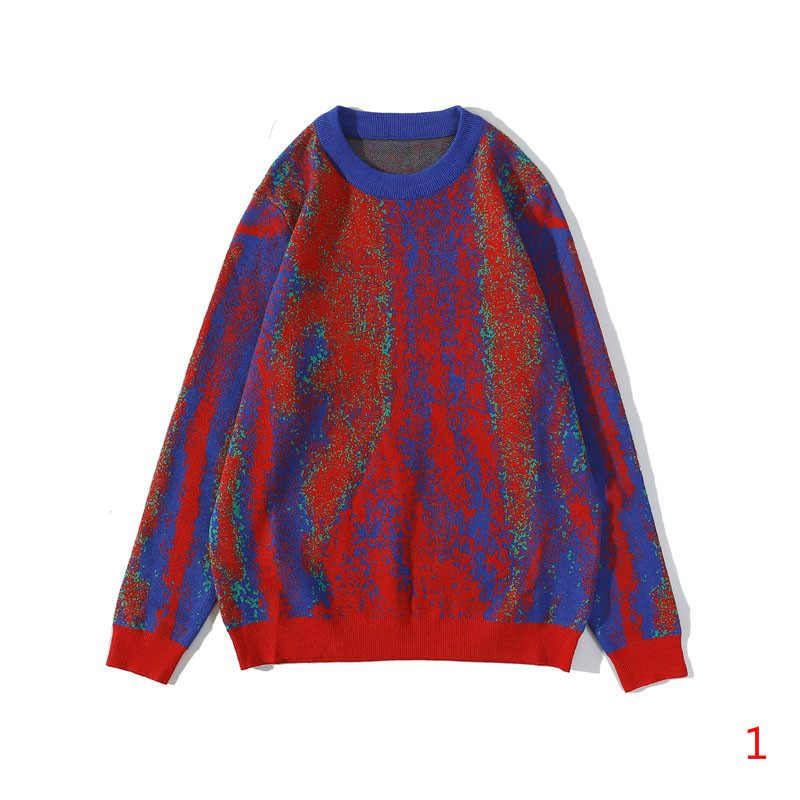 

Mens Sweaters Fashion Hoodie Contrast Color Pullovers Trendy Hiphop Streetwear 20s Boys Sweatshirts Top Quality Size -2XL, Mix