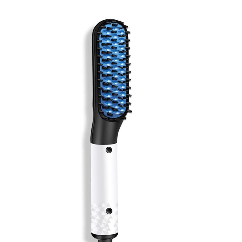 

Multifunctional Hair Comb Brush Beard Straightener Hair Straighten Straightening Comb Curler Quick Styling Tools