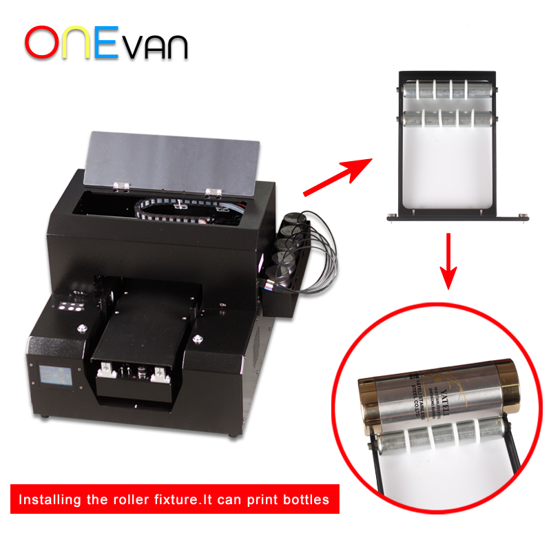

Newest 2020 Multifuntion DTG Printer Automatic Smart Hot Sale A4 UV Printer For Metal Plastic Wooden With Quick Dry Ink
