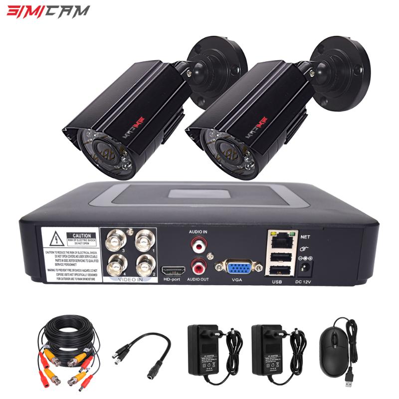 

Video monitoring camera system room set surveillance Video recorder 5in1 DVR 2MP 1080P HD Security camera surveillance kit