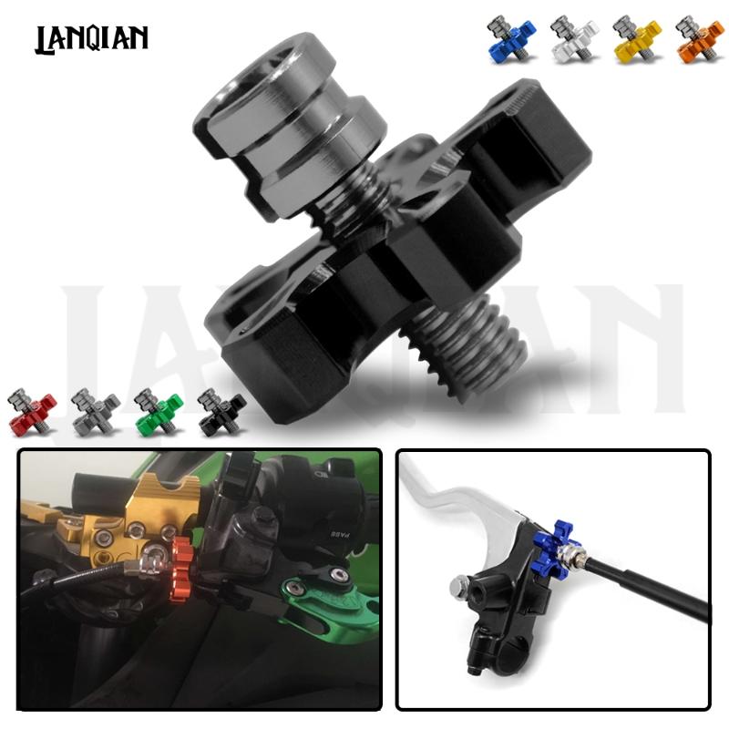 

For Motorcycle M10*1.5 Clutch Wire Adjustment Cable ZX6R/636 H2 / H2R ZZR/ZX1400 S VeRsion ZX10R Universal Accessories