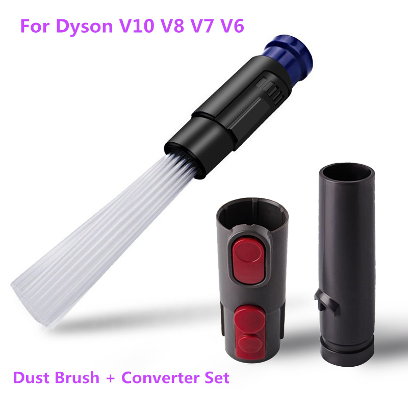 

Universal Vacuum Dust Brush With Vacuum Attachment For V10 V8 V7 Or V6 Dust Cleaner Converter Adapter Replacement
