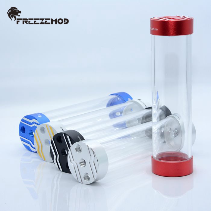 

FREEZEMOD computer water cooling 60MM color water tank built-in bubbler 2020. YSX-PMD