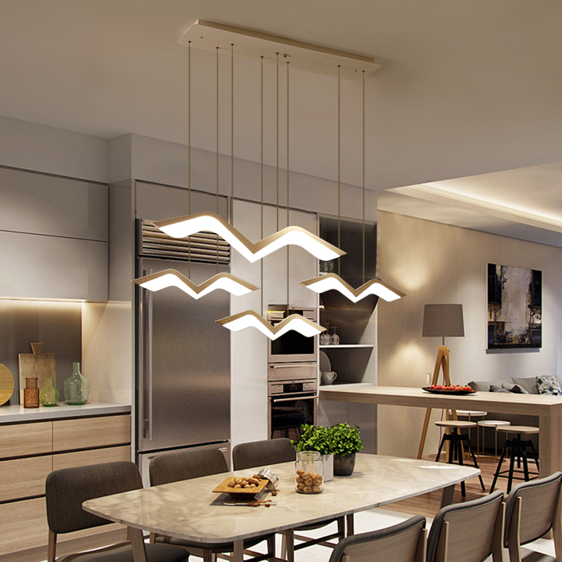 

Modern LED Chandelier Art Seagull LED Hanging Lamp for Dining room Living Room Kitchen Bedroom Restaurant Bar Home Lighting