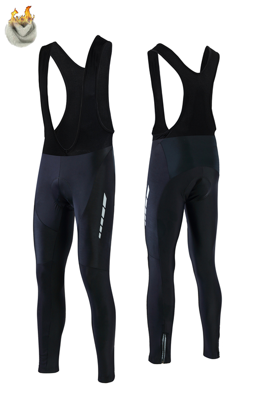 

FASTCUTE Gibson 3D Padded Coolmax Gel Winter Thermal Long Cycling Bib Pants Fleece MTB Bike Bicycle Racing Bib Shorts, Fleece pants