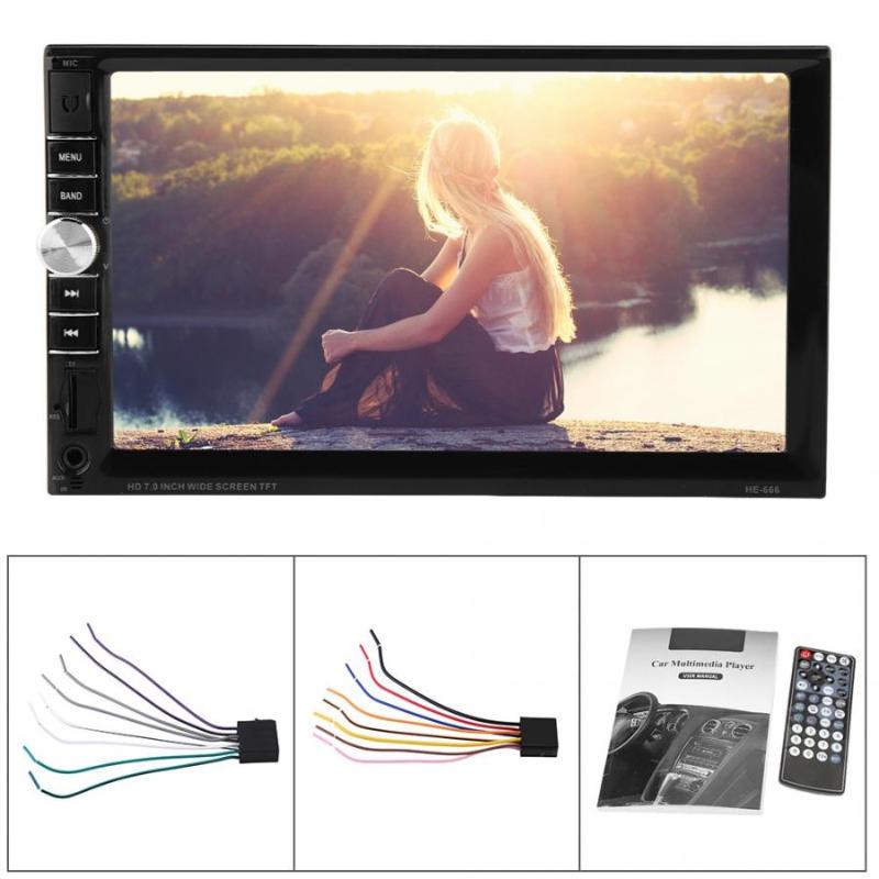 

autoradio 7inch Double Din Car Multimedia Player Audio Stereo FM Radio Touch Screen auto accessorie automobiles New arrives