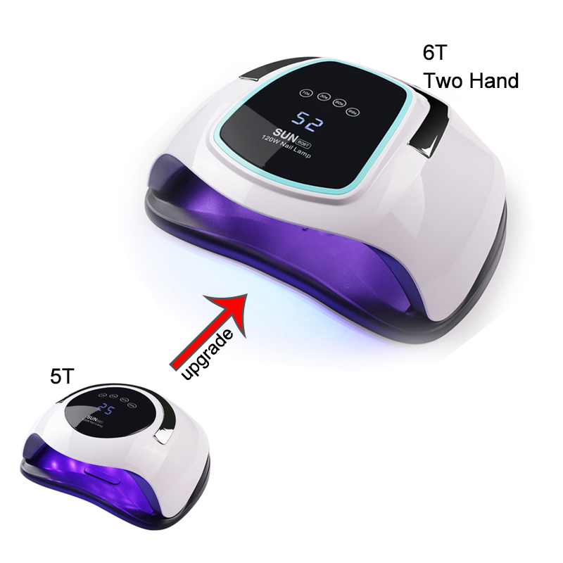 

SUN BQ6T 108W UV Lamp For Nail Dryer Fast Drying 36Leds Led Lamp Nail Manicure Tools Fast Curing Gel Polish, Pink usb