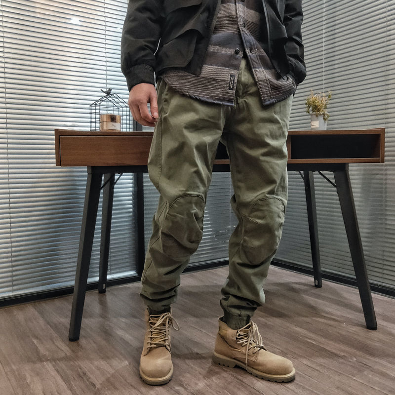 

Men's Cargo Pants 2020 New Cargo Harem Pants Streetwear Hip Hop Joggers Male Sweatpants Loose Full Length Safari Style, C68 black