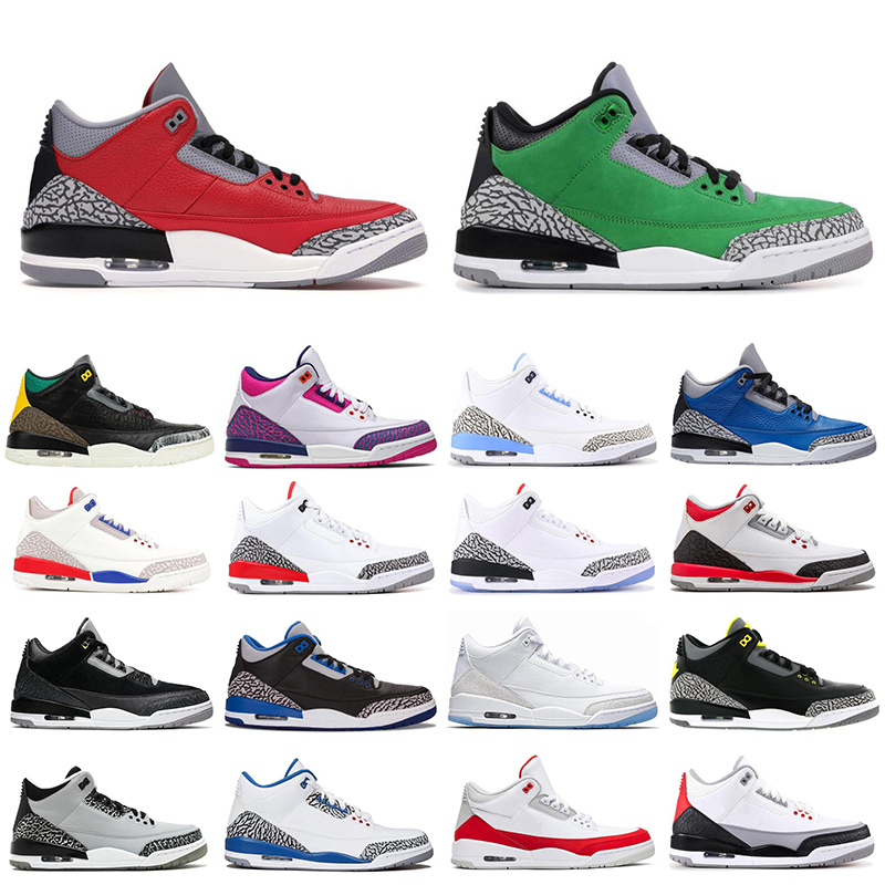 

Men Basketball Shoes Jumpman Fire Red Unc Varsity Royal Tinker Oregon Ducks Sport Blue 3s Mens Trainers Sports Sneakers