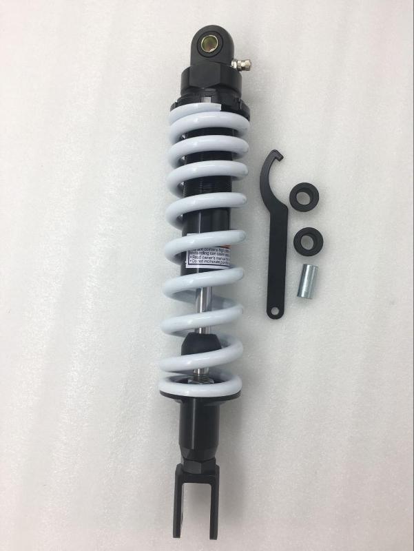 

new 380mm400mm 430mm 1pcs 900lbs Rear Absorber 12mm Spring Suspension for ATV DIRT BICYCLE PIT TRACK Black + White