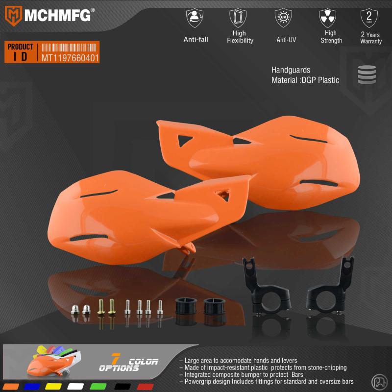 

Uniko-one handguards for motorcycle fit for 1-1/8 28mm Fat Bar7/8" 22mm Handlebar CR XR YZ WR EXR CRF WRF EXC DRZ