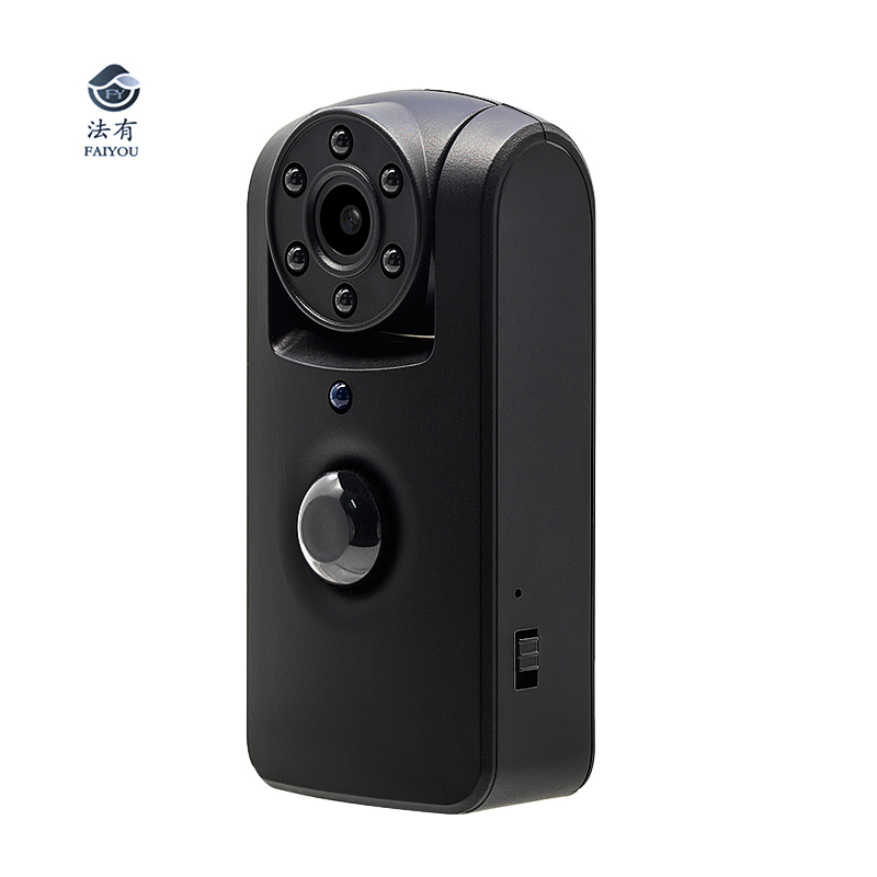 

MINI PIR Motion Detection Camera IR Night Vision 6 LED Lamps Lens Rotation Wide Angle 140 Degree Longtime Standby HD 1080P Memor