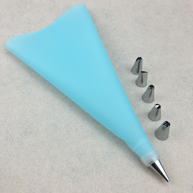 

8pcs/set Reusable Stainless Steel Dessert Cream Pastry Art Gadgets Accessories DIY Baking Icing Piping Cake Decorating Nozzle