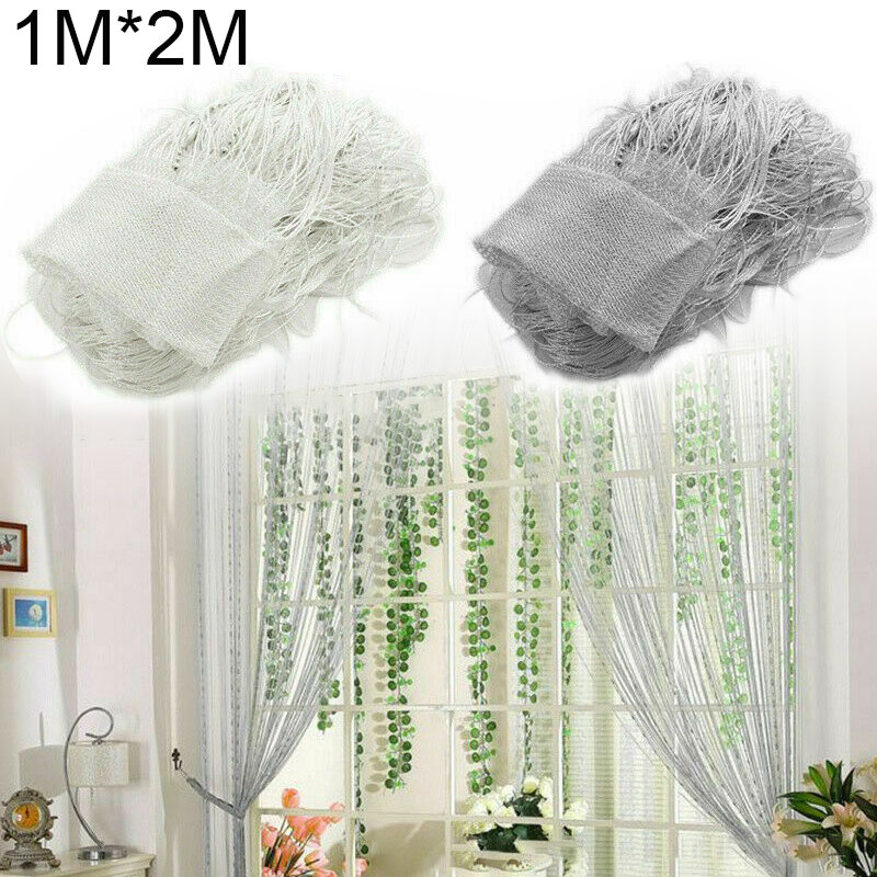 

Water Drop Bead Curtain Partition Door Curtain Wedding Christmas Decoration Window Room Divider Home Decoration Cortinas, White