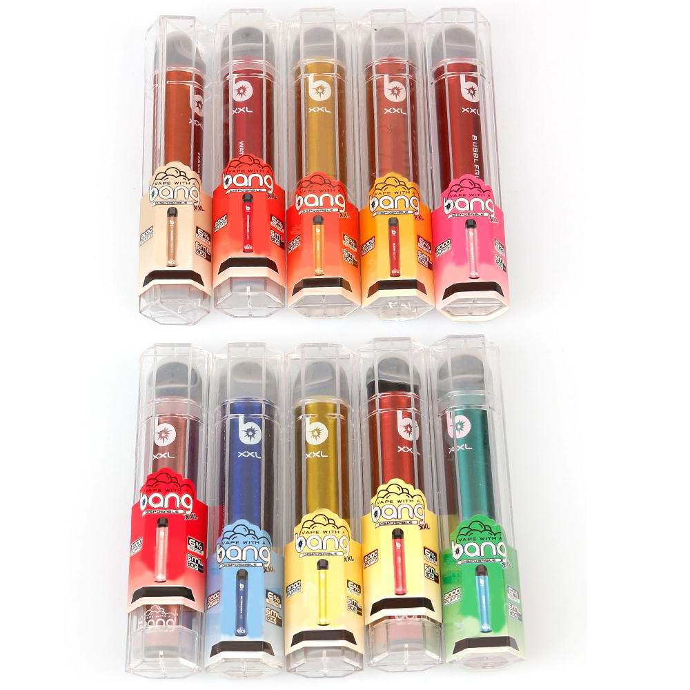 

Bang XXL Disposable Pod Device Empey 800mAh 2000Puff 6ml Vape Stick Pen Portable Mini Vapor System
