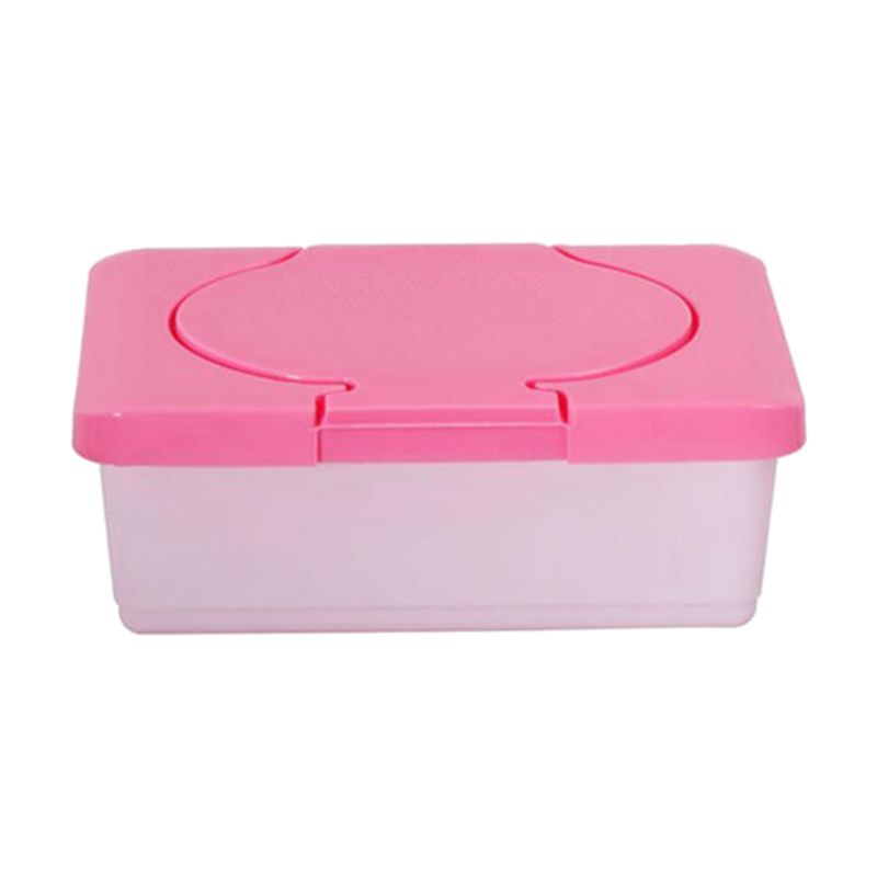 

Dry & Wet Tissue Paper Case Care Baby Wipes Napkin Storage Box Holder Container