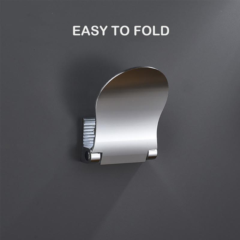 

Shower Foot Rest Bathroom Pedals Non-Slip Shower Footstool Pedestal Pedals Elderly Pregnant Bath Stool Black/Silver