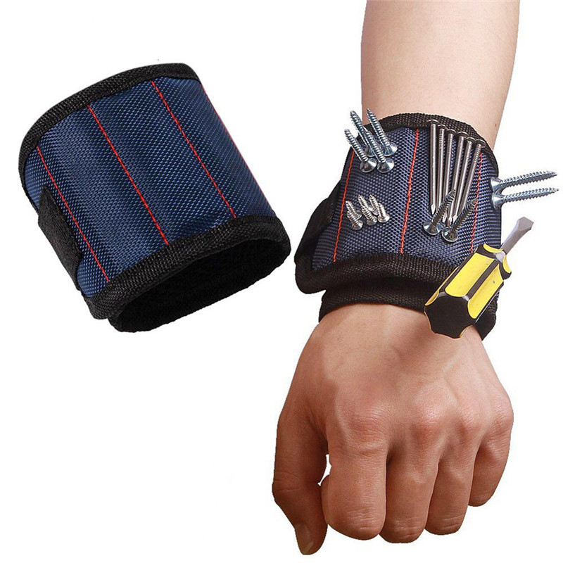 

Magnetic Wristband Pocket Tool Belt Pouch Bag Screws Holder Holding Tools Magnetic bracelets Practical Chuck wrist Toolkit