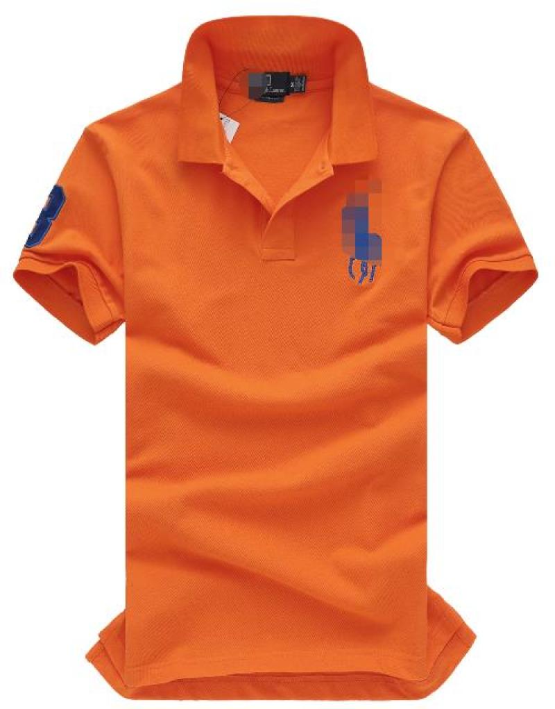 

Orange V-Shaped Collar Movement Loose Cotton Men'S Jacket 2111