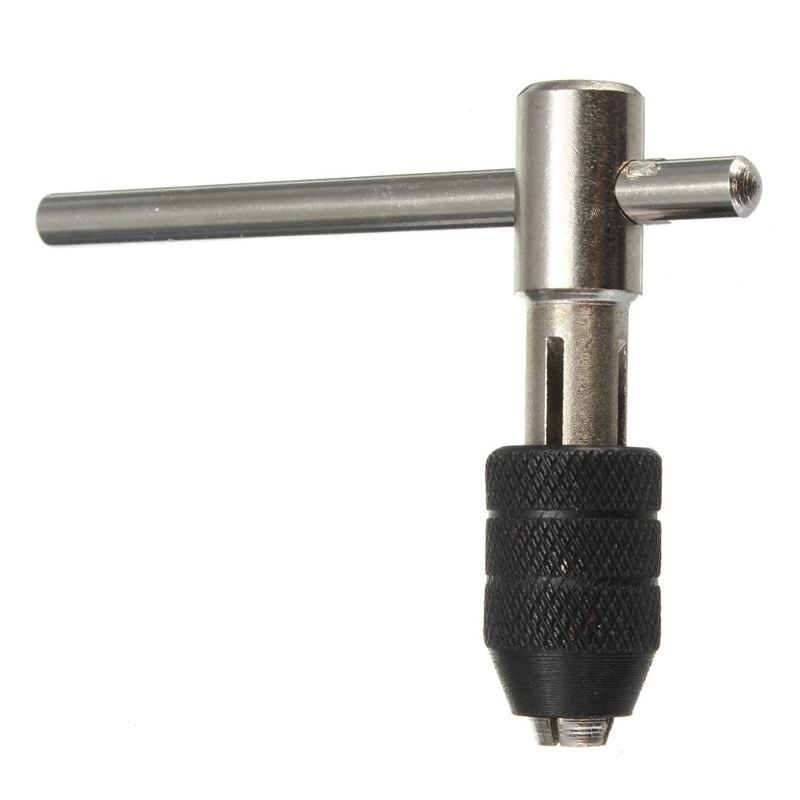 

1Pc T-handle Tap Handle Tap Wrench Hand Tapping Tool M3-M6 1/8-1/4 INCH Wrench