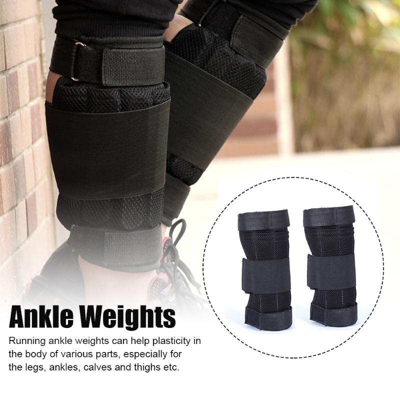 

Leg Workout Ankle Weights Equipment Adjustable Outdoor Walking Running Weight Training Sports Sandbags Magic Sticker Fitness Gym, 6kg