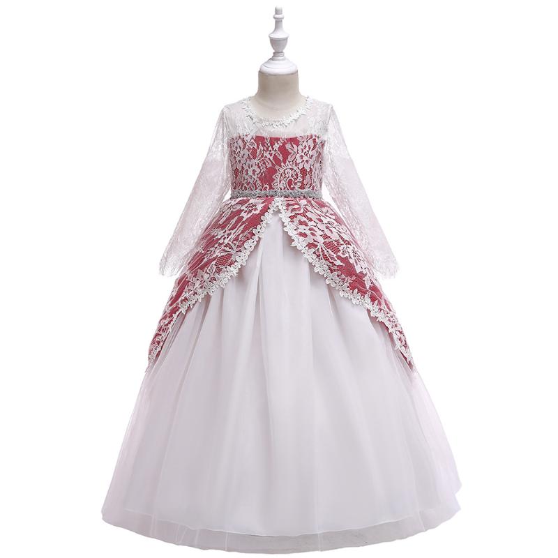 

Flower Girl Dresses 2020 Appliques Communion Dresses Pageant For Little Girls, Lp209-d