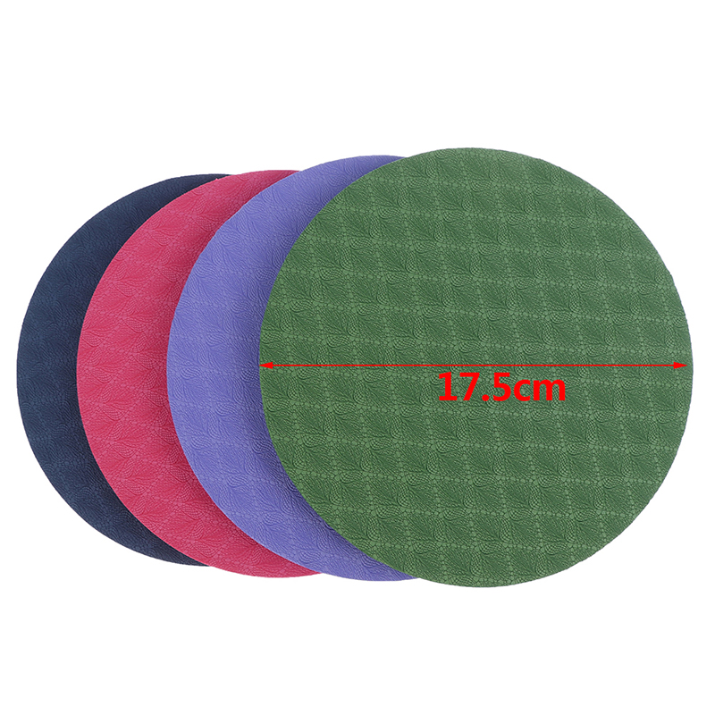 

2PCS/Set Round Knee Pad Yoga Mats Fitness Sprot Pad Gym Protective, Blue