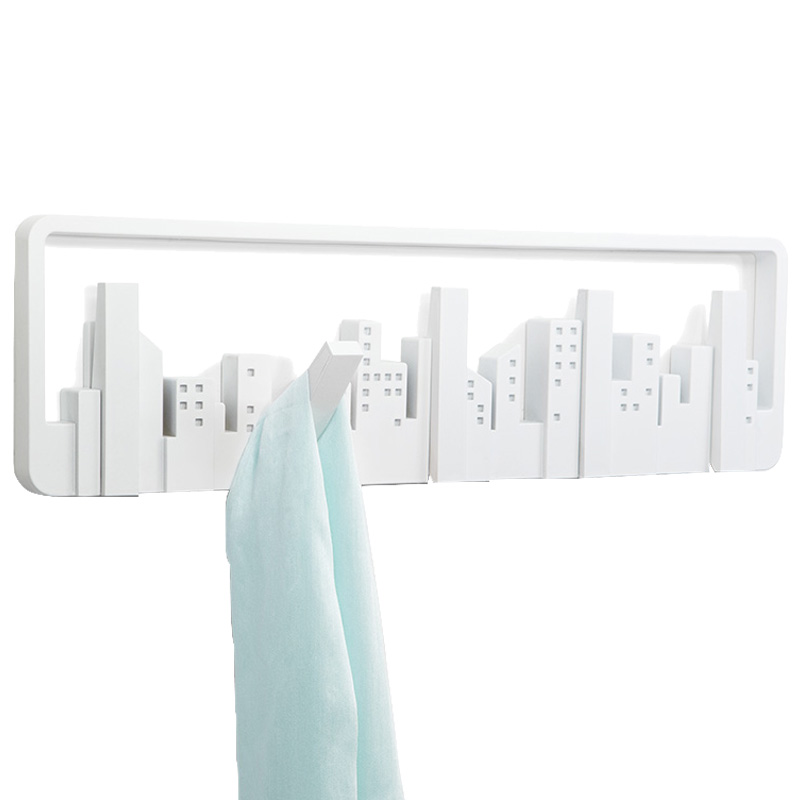 

Folding creative decorative hook frosted coating American wall hanging clothes hook corners smooth fashion simple hall porch clo