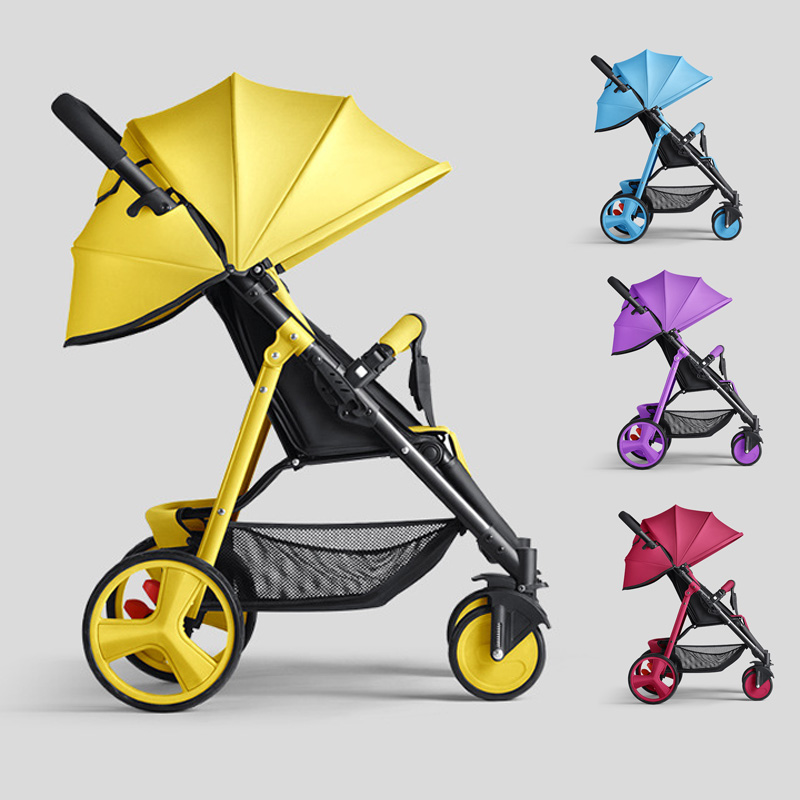 

Ultra-light Baby Stroller Portable Light-weight High Quality Easy Folding Newborn Carriage On The Plane Stroller Mom Assistant