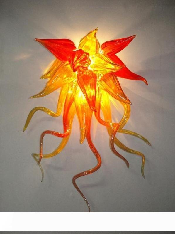

price 100% mouth blown borosilicate glass wall light home decor contemporary glass style murano glass decorative wall mounted lamps