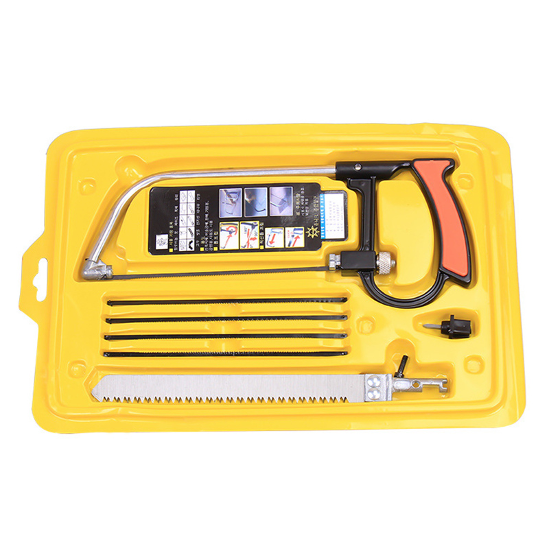 

Newly 8-in-1 Multi-Purpose Hand Saw Metal Hacksaw DIY Wood Woodworking Saws Set Kit XSD88
