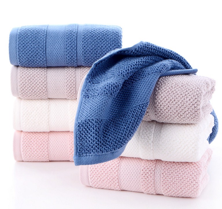 

3Pcs/lot Hand Towel Cotton Bathroom Face Towel Quick Drying Men sports toalha de banho, Pink