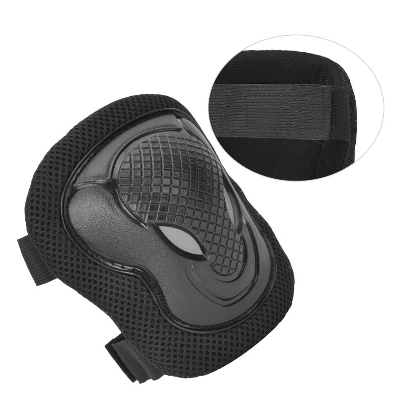 

1 Set Thickened Roller Skate Protection Gear Set Knee Pads Elbow Pads Gloves Protection Gear For Adult Skating Enthusiasts, Red