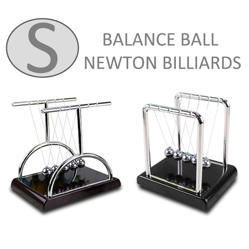 

Newton's Cradle Desk Table Decor Metal Pendulum Ball Physics Science Pendulum Steel Balance Ball Home Decorations Desk Toy