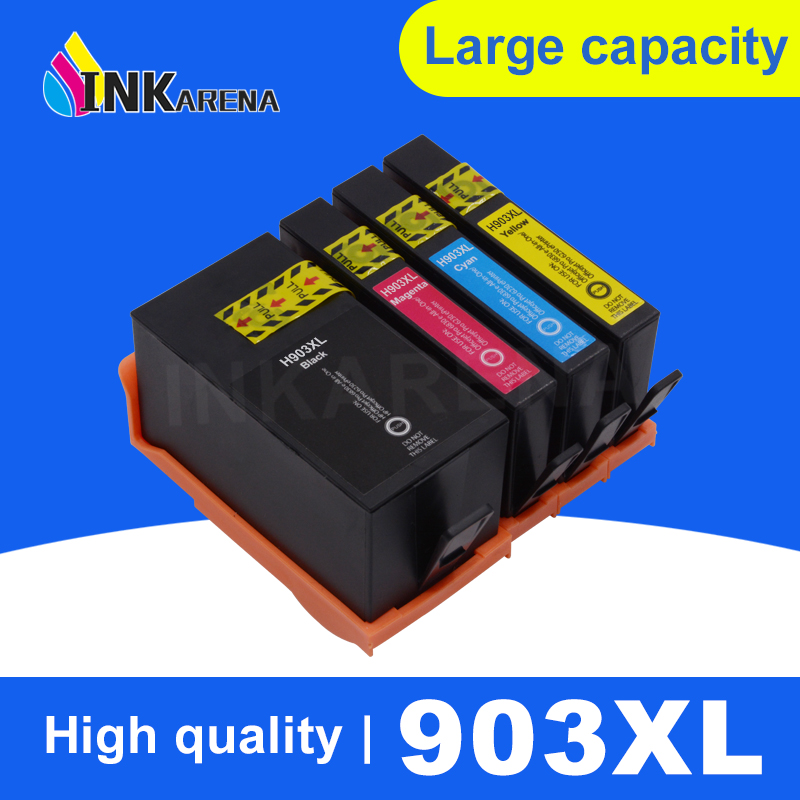 

INKARENA Compatible Replacement For 903XL 903 XL Ink Cartridge Full Ink for OfficeJet Pro 6950 6956 6960 6970 Printer