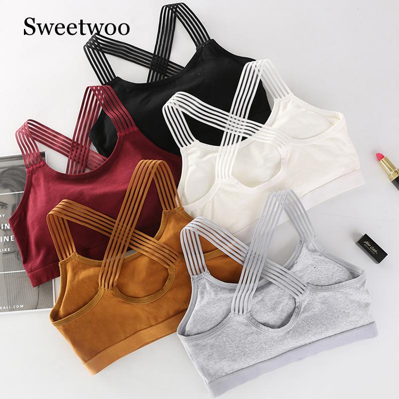 

Women Yoga Sport Bra Women Shockproof Sexy Back Sports Bras Breathable Athletic Fitness Running Gym Vest Tops Sportswear, Black