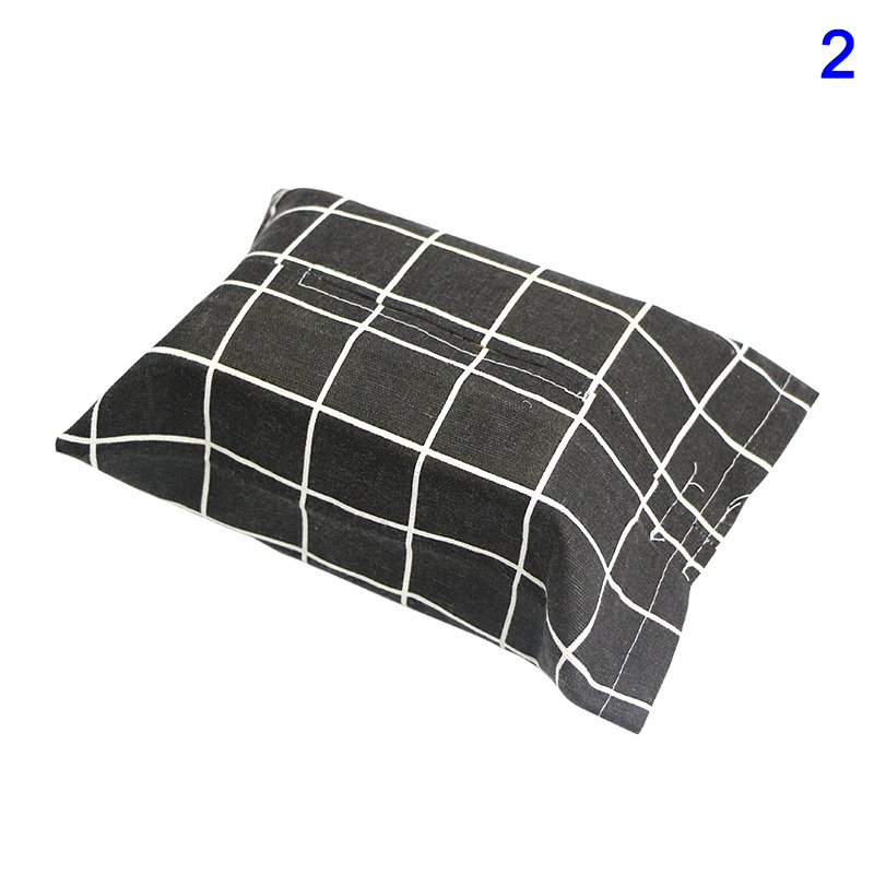 

1 Pcs Linen Tissue Box Home Kitchen Living Room Paper Cover Bag Napkin Holder Tissue Boxes DIN889