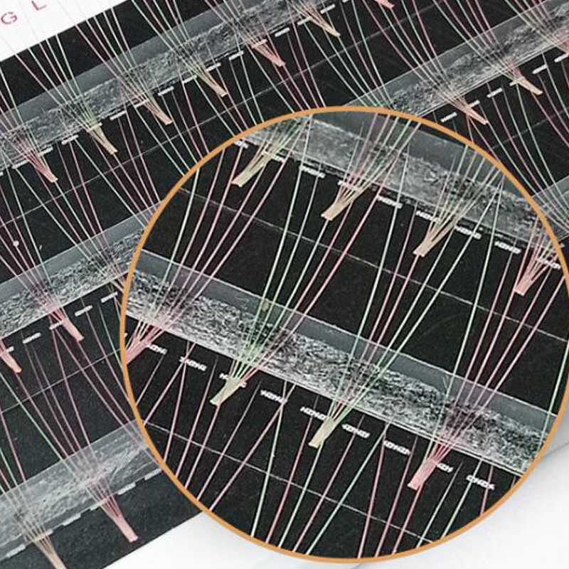 

NEW 5D Volume Mixed color red Eyelashes Extension Central Stem Pre made Fans Lash Hot Selling Eyelash Individual Extensions