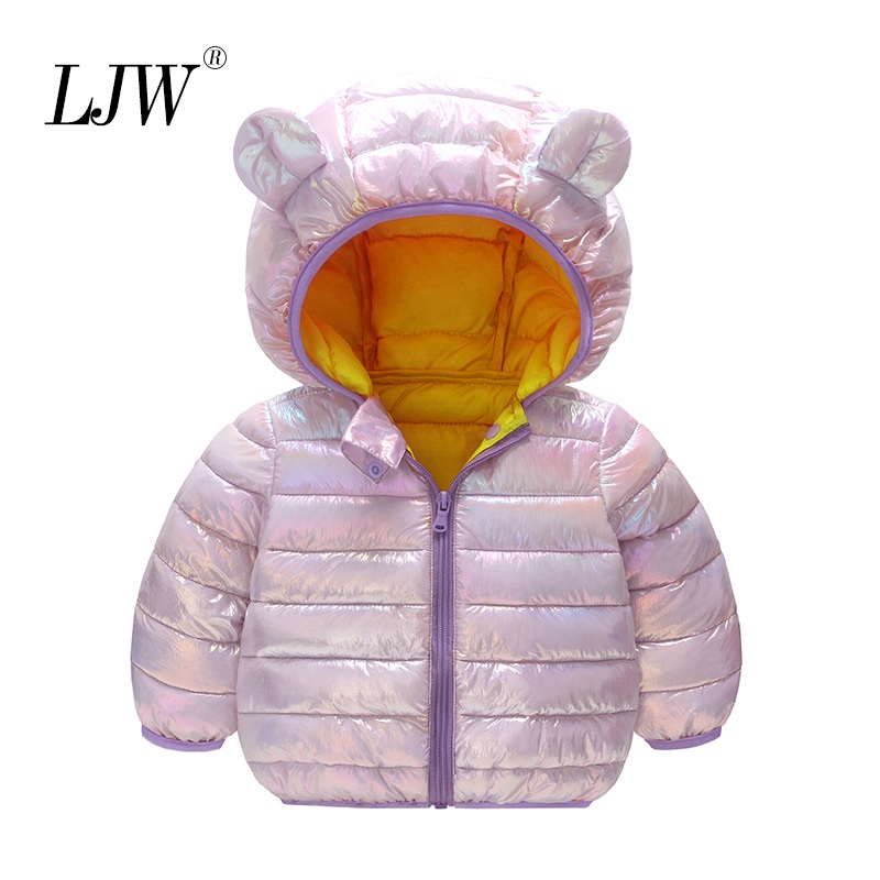 

2020 autumn winter baby jackets baby girl cotton coat kids warm hooded baby clothes newborn boys, As picture