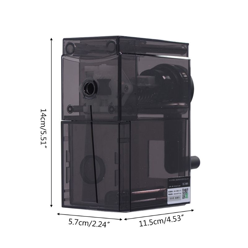 

Professional Long Point Sketch Pencil Sharpener Hand Crank Sharpeners for Artist M0XB