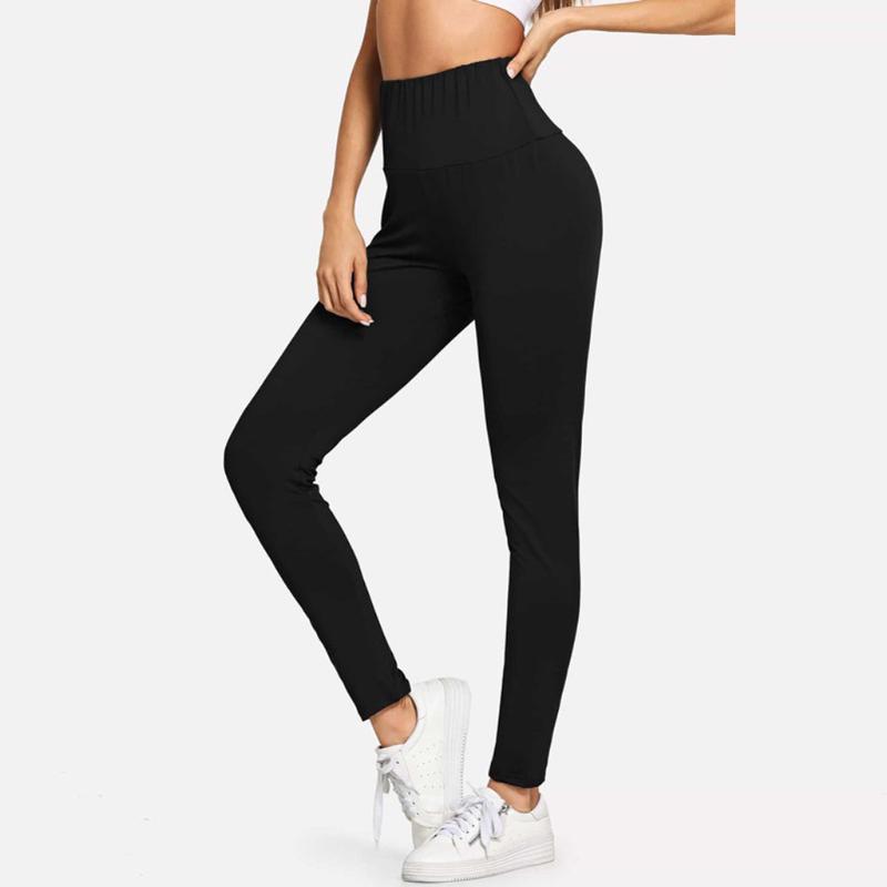 

High Waist Fitness Gym Leggings Women Seamless Energy Tights Workout Running Activewear Yoga Pants Sport Trainning Wear #D, Black