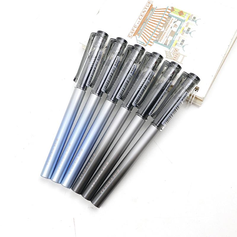 

New Style Gel Pens Black/Blue Ink 0.5mm Neutral Pen Very Good Writing for Student Gel Ink Pen School Office Supplies 3pcs/lot