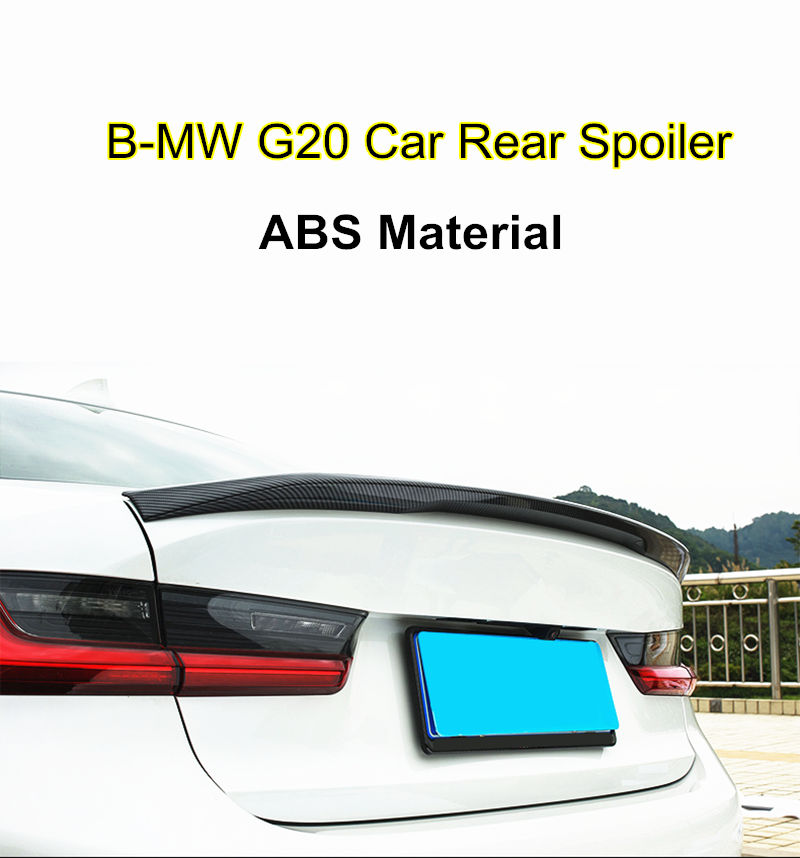 

ABS Material Car Rear Trunk Wing Lip Spoiler For B-MW 3 Series G20 M3/ M4/ MP Style