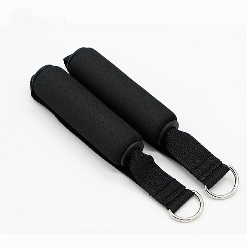 

HIINST Resistance Bands Portable D-ring Spring Pull Rope Cable Bar Elastic String Foam Handle Fitness Training Stretch Exercis46