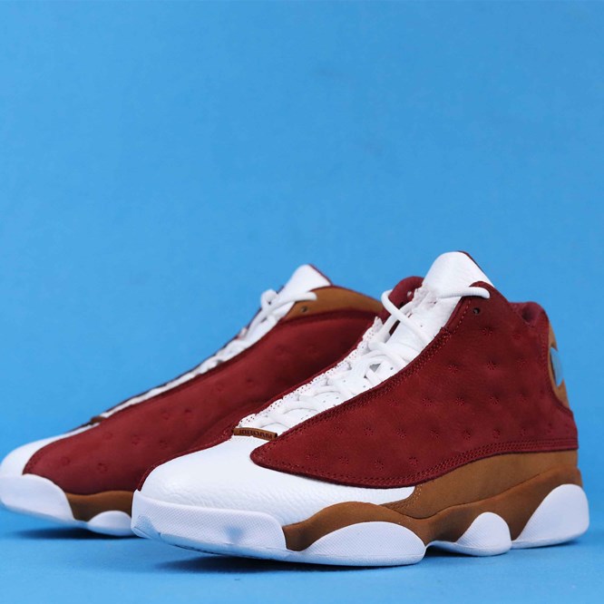 

Schoenen Heren Jumpman 13 Premio Bin 23 417212-601 WHITE BURGUNDY DESERT CLAY