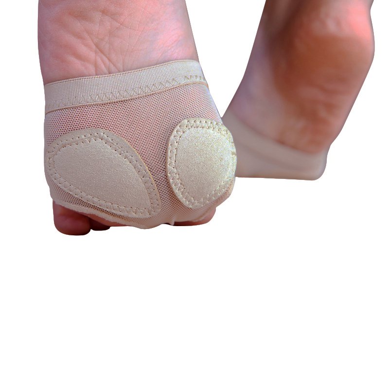 

Professional Belly Ballet Dance Toe Pad Practice socks Shoes Protection Dance Socks Foot Thongs Feet Care Tool, Khaki