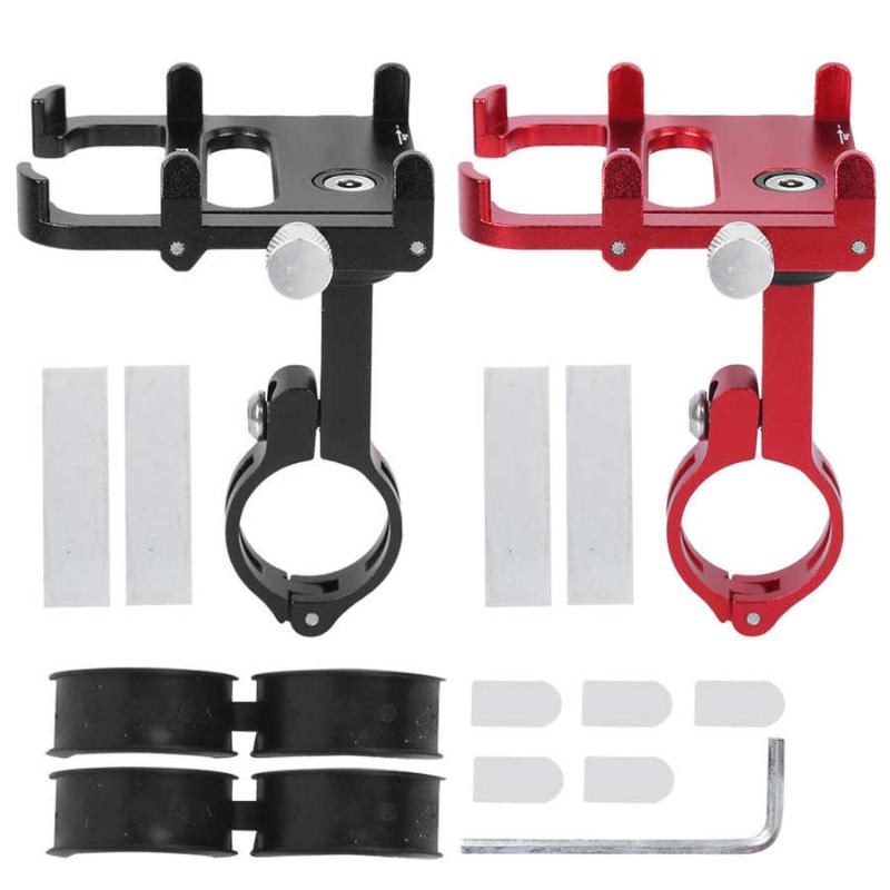 

Aluminum Bicycle Phone Holder for 3.5-6.2 Inch Smartphone Adjustable Support GPS Bike Phone Stand Mount Bracket Navigation Stand