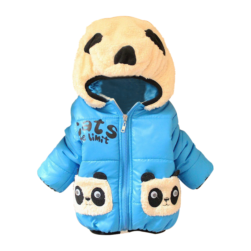 New children outerwear cotton winter Hooded coats Winter Jacket Kids Coat children's winter Girls clothing Thick Down & Parkas-image-590074929