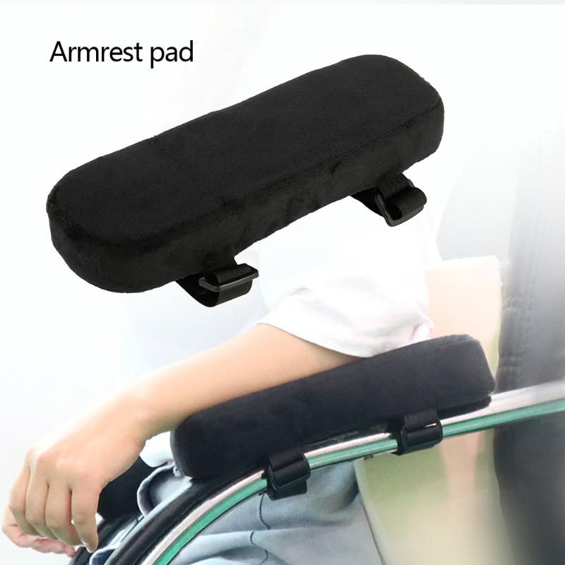 

Armrest Pads Covers Foam Elbow Pillow for Forearm Pressure Relief Arm Rest Cover For Office Chairs Wheelchair Comfy Gaming Chair